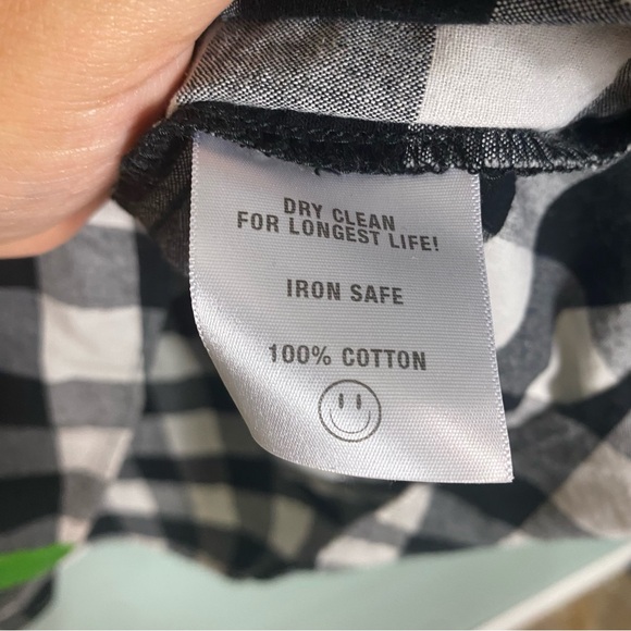 Boyko Tulip Black and White Checkered Mini Dress - Picture 5 of 7